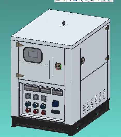 ตลาดระบบเก็บพลังงานแบตเตอรี่เคลื่อนที่ สําหรับให้เช่า 60hz 70kw 140kwh